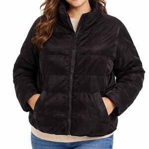 Athleta coat jacket puffer Women's Black Puffer Jacket small